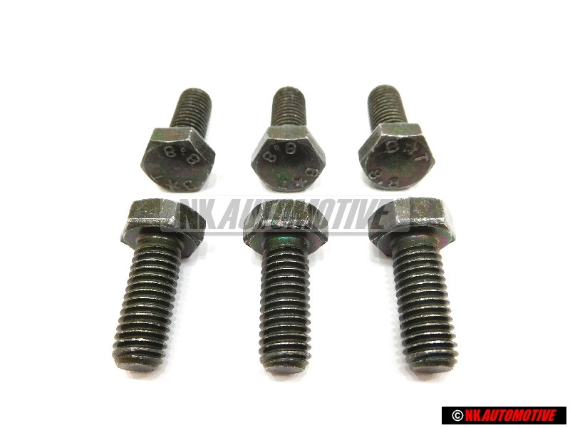 6x Γνήσιο VW Βίδα Με Εξαγωνική Κεφαλή - N 01024016