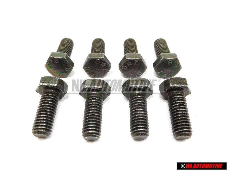 8x Γνήσιο VW Βίδα Με Εξαγωνική Κεφαλή - N 01024016