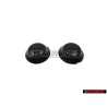 2x Γνήσιο VW Κάλυμμα Βίδας Σατινέ Μαύρο - 311867169 01C
