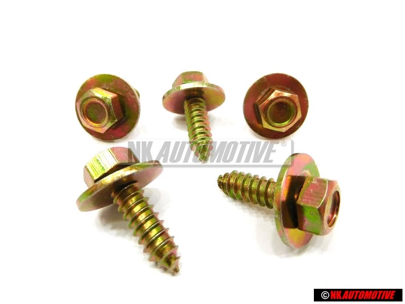 5x Γνήσιο VW Εξάγ. Λαμαρινόβιδα (Universal) - 311821143