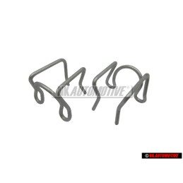 2x Γνήσιο VW Ελατηριωτός Συνδετήρας - 857609745A