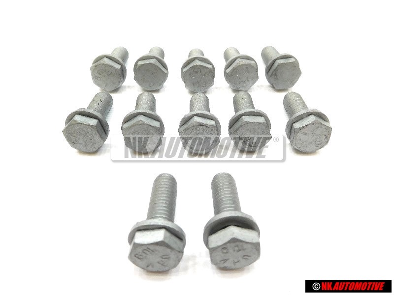 12x Γνήσιο VW Εξάγωνη Βίδα (Universal) - N 90877301