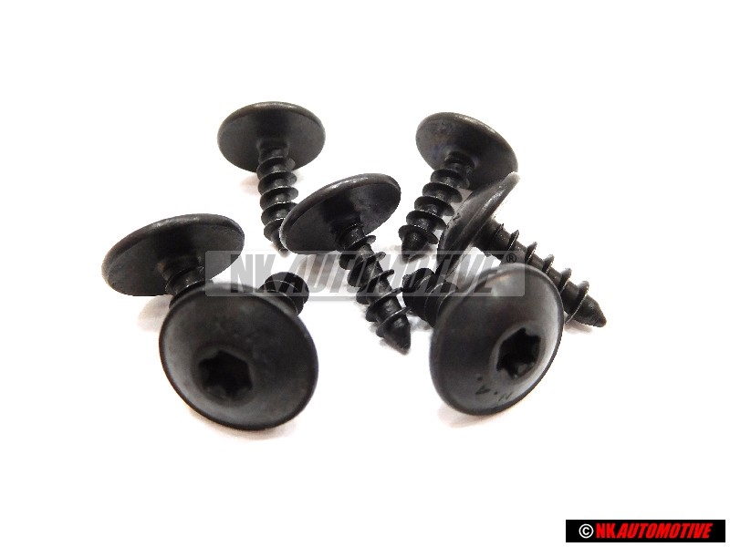 7x Γνήσιο VW Λαμαρινόβιδα Άλλεν - N 90974701