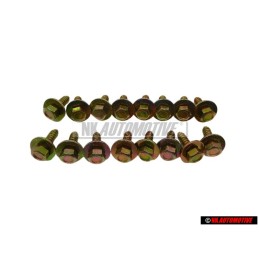 16x Γνήσιο VW Εξάγ. Λαμαρινόβιδα (Universal) - 311821143