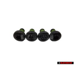 4x Γνήσιο VW Βίδα Με Πλακέ Κεφαλή - N 10170302