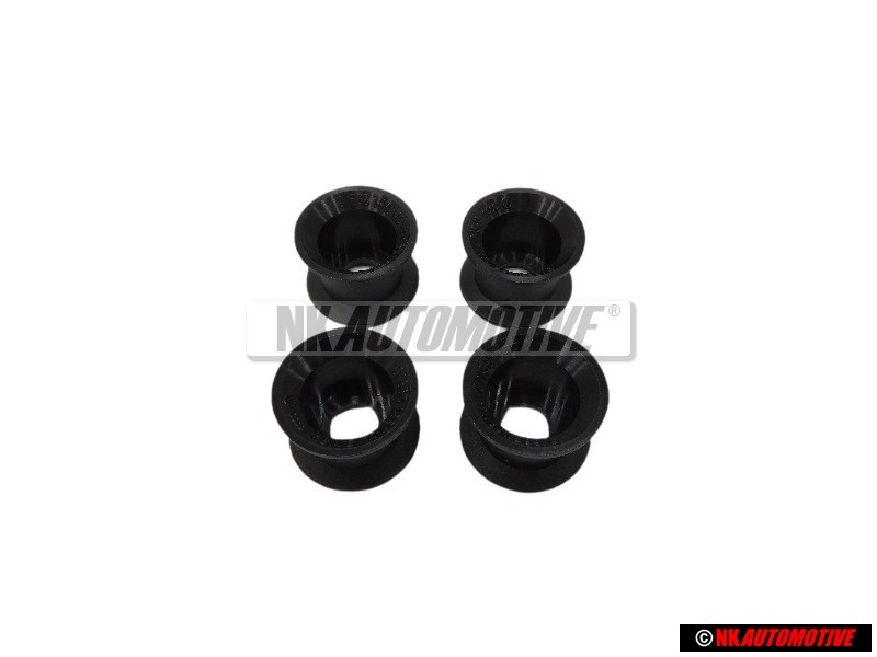 4x Γνήσιο VW Έδρανο Σατινέ Μαύρο - 171881299C 01C