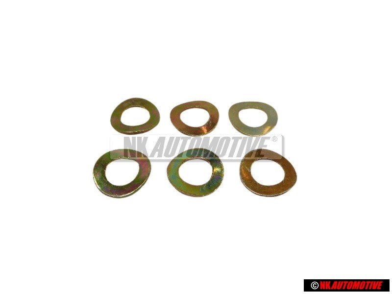 6x Γνήσιο VW Γκρόβερ - N 0122265