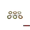 6x Γνήσιο VW Γκρόβερ - N 0122265