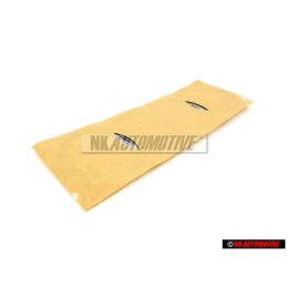 Γνήσιο Audi Δαχτυλίδια Οπίσθιο Σήμα Έμβλημα Χρωμέ - 4D0853742A 2ZZ