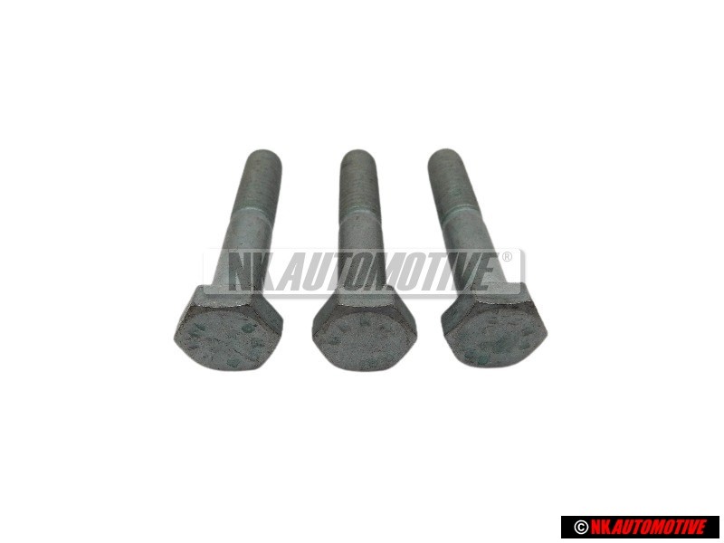 3x Γνήσιο VW Βίδα Με Εξαγωνική Κεφαλή - N 01034510