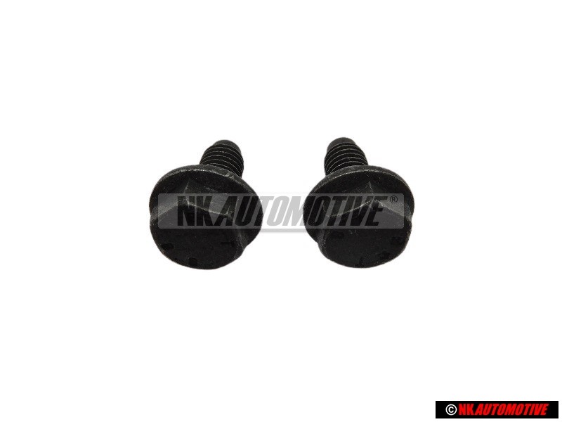 2x Γνήσιο VW Εξάγωνη Βίδα Με Κολάρο - N 0195382