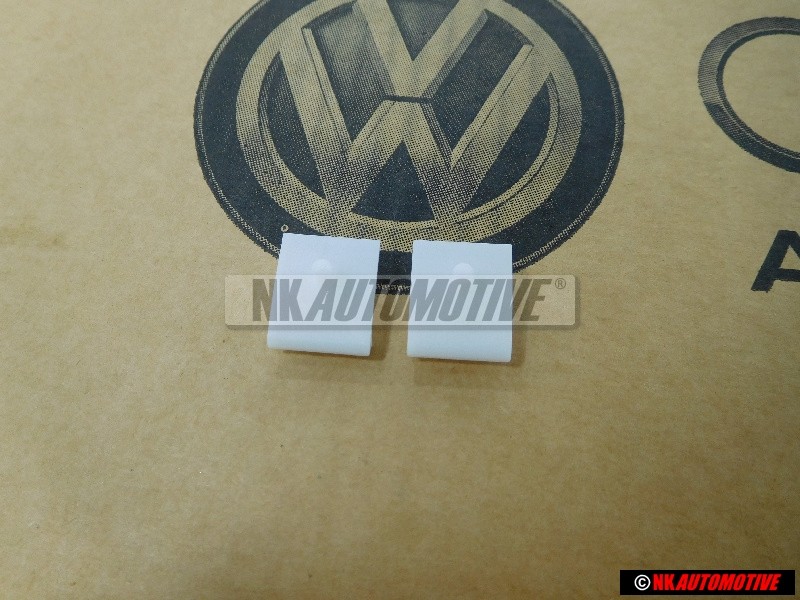 2x Γνήσιο VW Κλιπ Μαύρο Ralley - 535853832A 03C