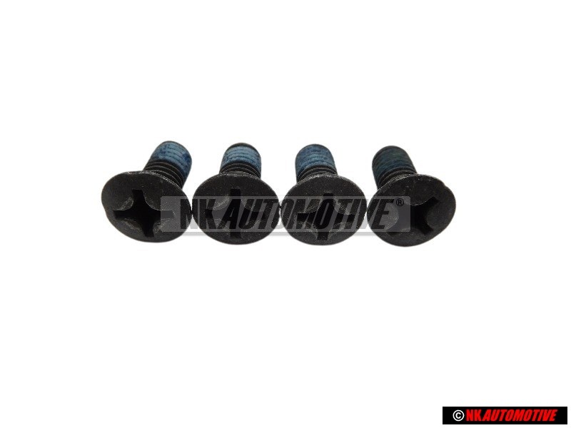 4x Γνήσιο VW Φρεζάτη Βίδα, Με Αυτασφάλιση - N 0330409