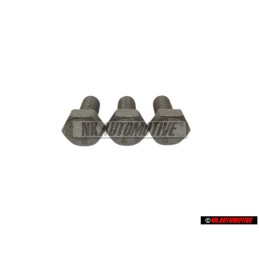 3x Γνήσιο VW Βίδα Με Εξαγωνική Κεφαλή - N 01021226