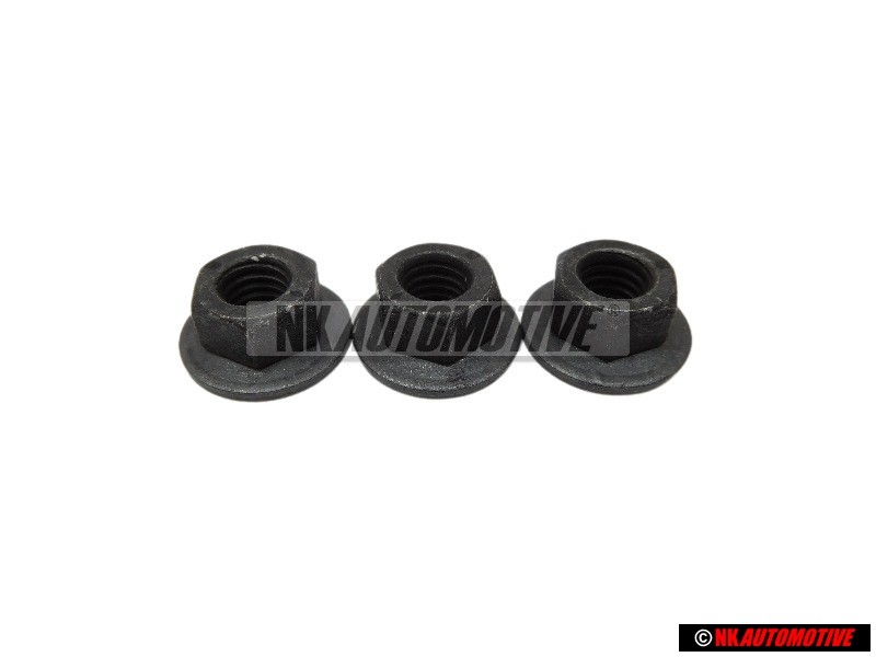 3x Γνήσιο VW Εξάγωνο Παξιμάδι Με Πατούρα - N 90175205
