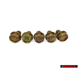 5x Γνήσιο VW Εξαγωνική Λαμαρινόβιδα - N 90310301