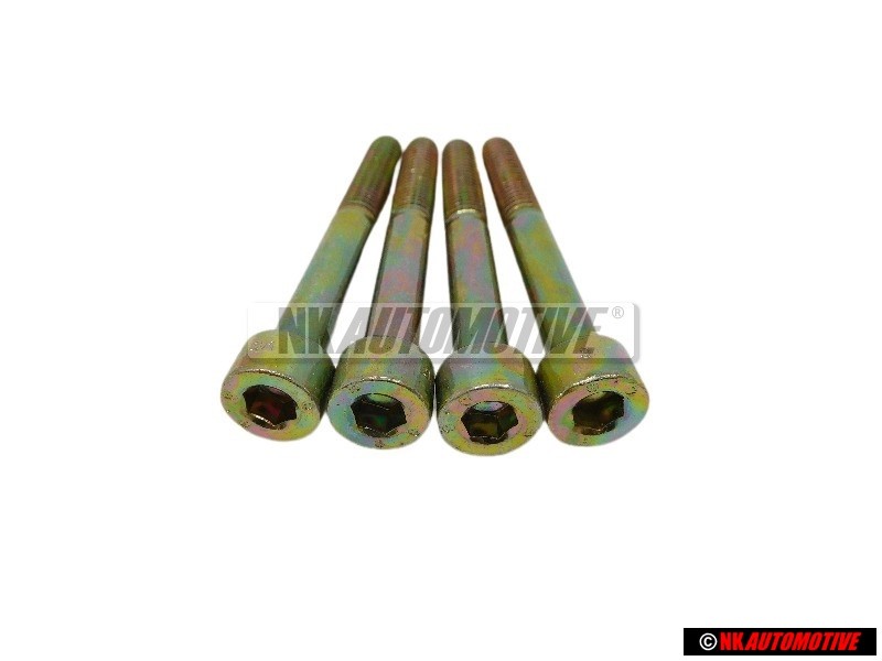 4x Γνήσιο VW Κυλινδρική Βίδα Με Κεφαλή Άλλεν - N 0147112