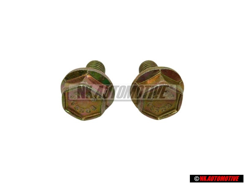 2x Γνήσιο VW Εξάγωνη Βίδα Με Κολάρο - N 90328504