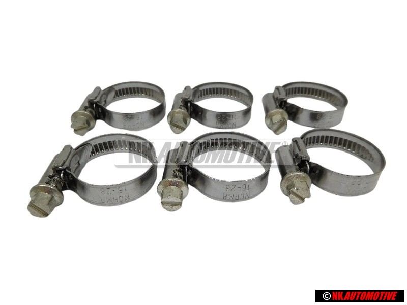 6x Γνήσιο VW Σφιγκτήρας - N 90561801