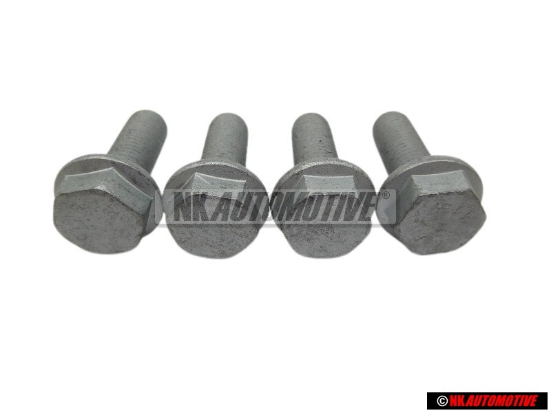 4x Γνήσιο VW Εξάγωνη Βίδα Με Κολάρο - N 90708504