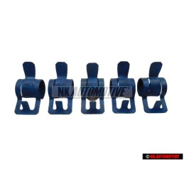 5x Γνήσιο VW Ελατηριωτός Σφιγκτήρας Ταινίας - N 10098701