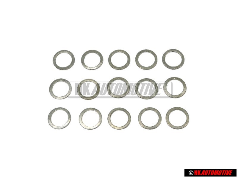 15x Γνήσιο VW Στεγανοποιητικός Δακτύλιος - N 0138076