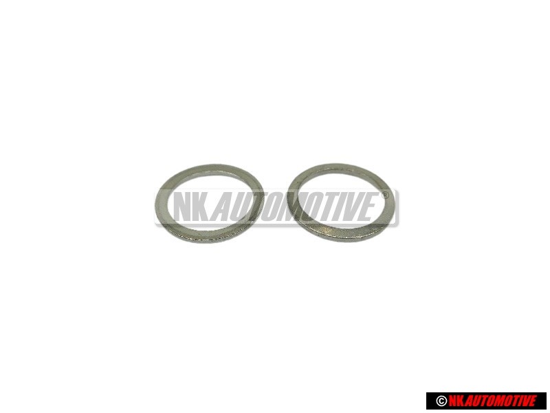2x Γνήσιο VW Στεγανοποιητικός Δακτύλιος - N 0138115