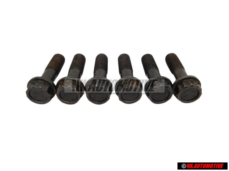 6x Γνήσιο VW Δωδεκάγωνη Βίδα - N 10101001