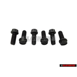 6x Γνήσιο VW Δωδεκάγωνη Βίδα - N 10104501