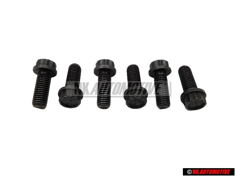 6x Γνήσιο VW Δωδεκάγωνη Βίδα - N 10104501