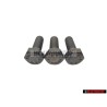 3x Γνήσιο VW Βίδα Με Εξαγωνική Κεφαλή - N 01024118