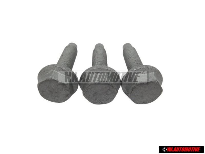 3x Γνήσιο VW Εξάγωνη Βίδα Με Κολάρο - N 10240001