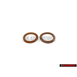 2x Γνήσιο VW Στεγανοποιητικός Δακτύλιος - N 0138302