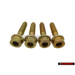 4x Γνήσιο VW Κυλινδρική Βίδα Με Κεφαλή Άλλεν - N 90402001