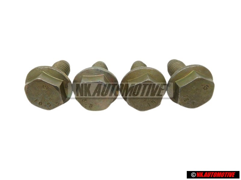 4x Γνήσιο VW Εξάγωνη Βίδα Με Κολάρο - N 10257501