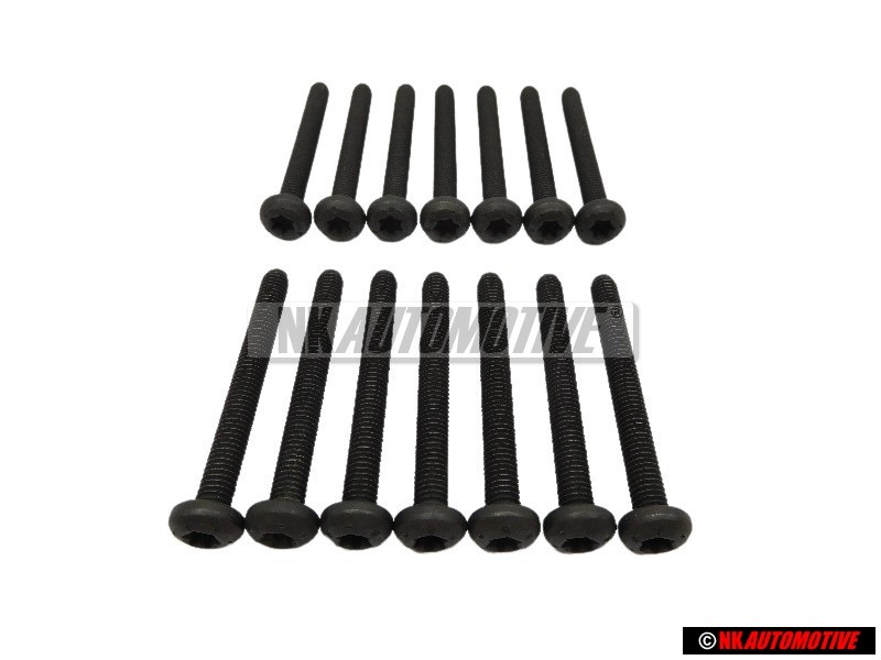 14x Γνήσιο VW Βίδα Με Ημισφαιρική Κεφαλή - N 10194302