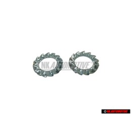 2x Γνήσιο VW Ροδέλα Με Πτυχές - N 0121192