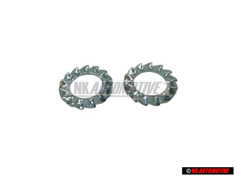 2x Γνήσιο VW Ροδέλα Με Πτυχές - N 0121192