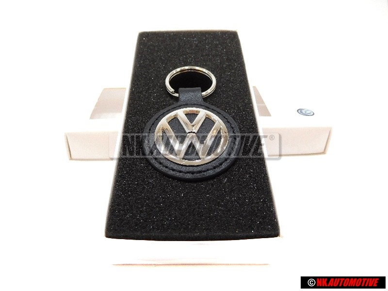 Γνήσιο VW Μπρελόκ Κλειδιού Μαύρο/Ασημί - 000087010BEZMD