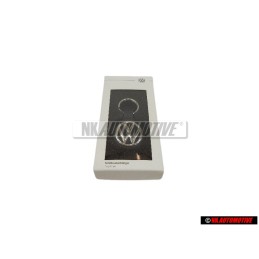Γνήσιο VW Μπρελόκ Κλειδιού Μαύρο/Ασημί - 000087010BEZMD