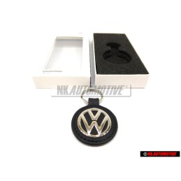 Γνήσιο VW Μπρελόκ Κλειδιού Μαύρο/Ασημί - 000087010BEZMD