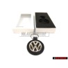 Γνήσιο VW Μπρελόκ Κλειδιού Μαύρο/Ασημί - 000087010BEZMD