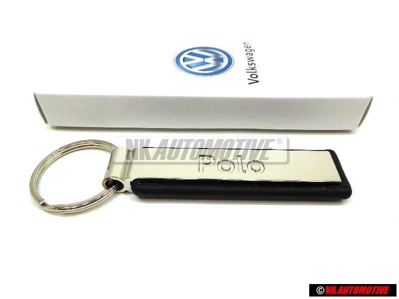 Γνήσιο VW Μπρελόκ Κλειδιού Ασημί/Μαύρο - 000087010T YPN