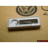 Γνήσιο VW Μπρελόκ Κλειδιού Ασημί/Μαύρο - 000087010T YPN