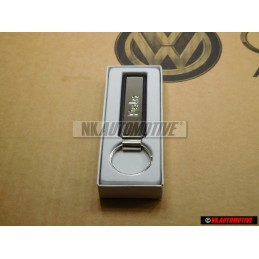 Γνήσιο VW Μπρελόκ Κλειδιού Ασημί/Μαύρο - 000087010T YPN