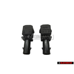 2x Γνήσιο VW Περίβλημα Επίπεδου Ακροδέκτη - 357972761