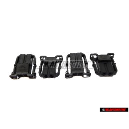 4x Γνήσιο VW Περίβλημα Επίπεδης Επαφής Με Ασφάλιση Επαφής - 1J0972923