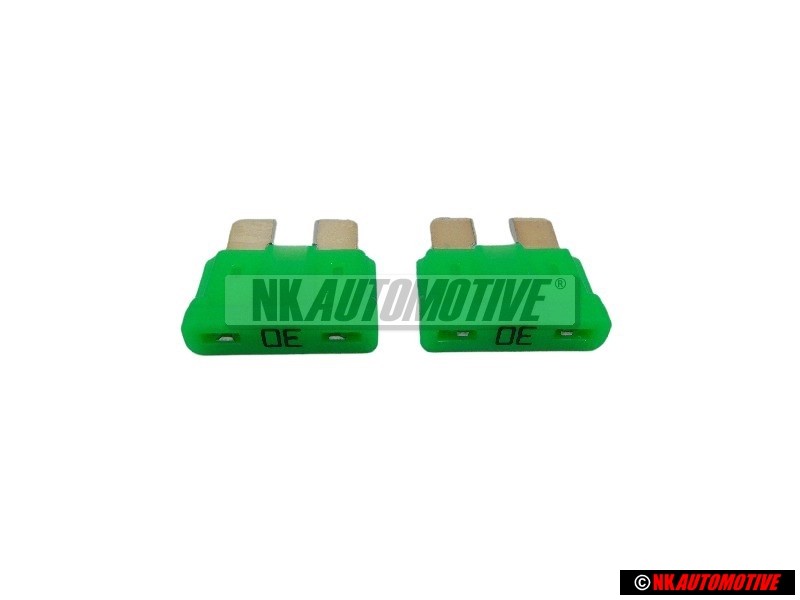 2x Γνήσιο VW Πλακέ Ασφάλεια 19/2X5 - N 01713124
