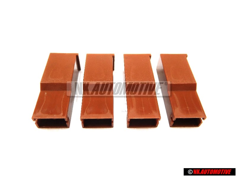 4x Γνήσιο VW Περίβλημα Επίπεδου Ακροδέκτη - 431971995