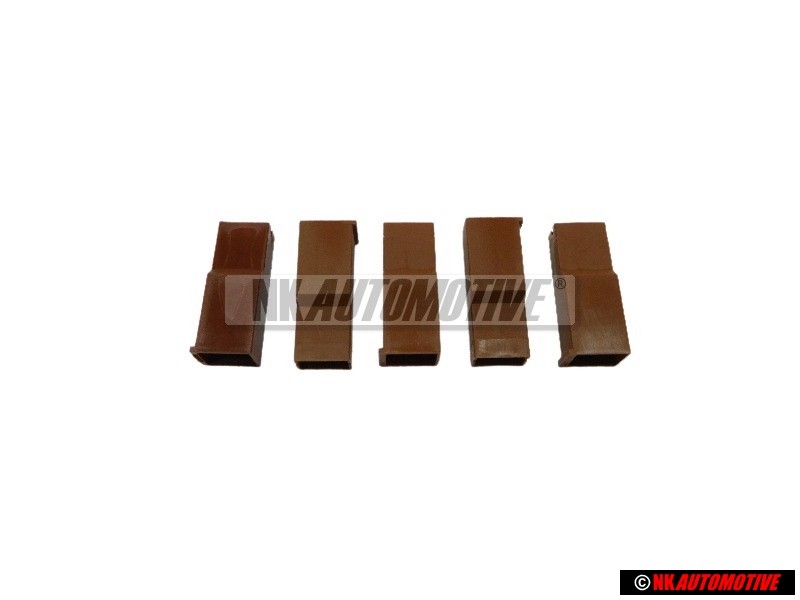 5x Γνήσιο VW Περίβλημα Επίπεδου Ακροδέκτη - 431971995